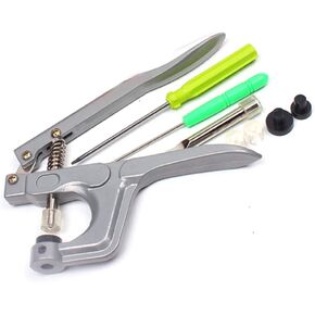 Chiloskit زر السحابة المفاجئة ترصيع كماشة أداة ملاكمة DIY ملابس الطفل الراتنج المفاجئة زر in Kuwait