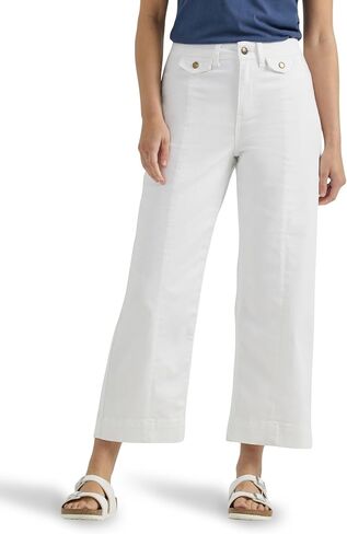 Lee Women's Legendary Wide Leg Seamed Crop Capri Jean in Saudi Arabia