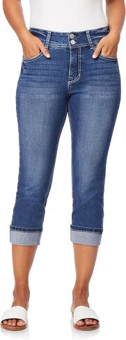Angels Forever Young Women's Curvy Crop Jeans in Saudi Arabia