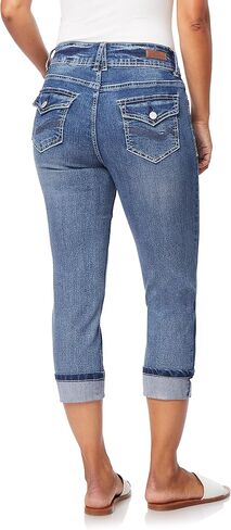 Angels Forever Young Women's Curvy Crop Jeans in Saudi Arabia