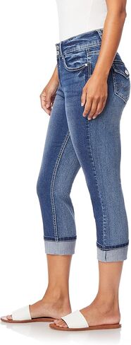 Angels Forever Young Women's Curvy Crop Jeans in Saudi Arabia