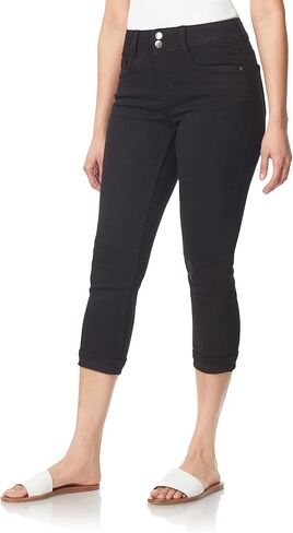 Angels Forever Young Women's Curvy Crop Jeans in Saudi Arabia