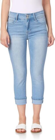 Angels Forever Young Women's Curvy Crop Jeans in Saudi Arabia