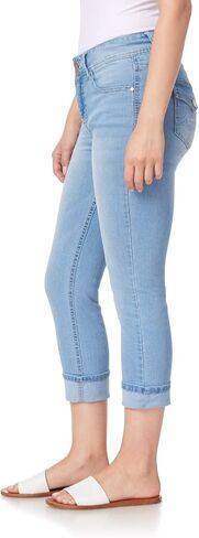 Angels Forever Young Women's Curvy Crop Jeans in Saudi Arabia