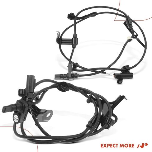مستشعر سرعة العجلات A-Premium ABS متوافق مع موديلات تويوتا - Prius C 2012/2014-2018 Hatchback - جانب السائق والراكب الأمامي، مجموعة قطعتين، استبدال # 89542-52100، 89543-52100 in Saudi Arabia