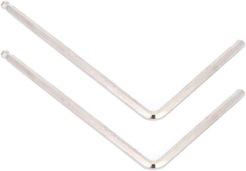 Guitar Allen Wrench, RiToEasysports 2 PCS Truss Rod Allen Wrench Tool 4mm / 5mm Ball End for Martin Acoustic Guitar(Silver 5mm) Acoustic Truss Rod Acoustic Truss Rod in Saudi Arabia