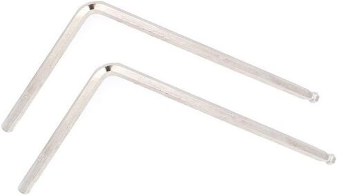 Guitar Allen Wrench, RiToEasysports 2 PCS Truss Rod Allen Wrench Tool 4mm / 5mm Ball End for Martin Acoustic Guitar(Silver 5mm) Acoustic Truss Rod Acoustic Truss Rod in Saudi Arabia