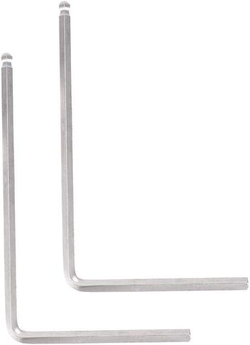 Guitar Allen Wrench, RiToEasysports 2 PCS Truss Rod Allen Wrench Tool 4mm / 5mm Ball End for Martin Acoustic Guitar(Silver 5mm) Acoustic Truss Rod Acoustic Truss Rod in Saudi Arabia