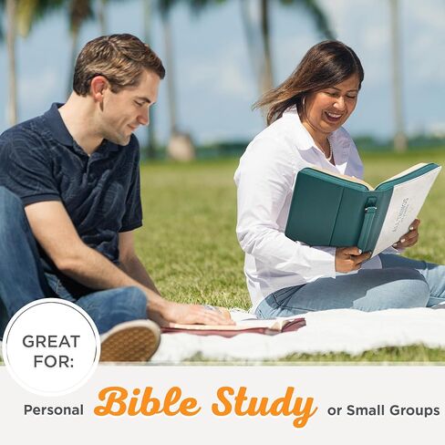 Christian Art Gifts Dark Purple Fashion Bible Cover for Women: Mercies are New - Lam. 3:22-23 Inspirational Scripture, Vegan Leather Book Carry Case w/Sleeves, Zipper, Pocket & Pen Storage, Medium in Kuwait