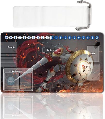لوحة ألعاب DTCG Playmat Table Mats حجم اللعبة 60X35 سم لوحة ماوس متوافقة مع Digimon TCG CCG RPG (3904495) in Saudi Arabia