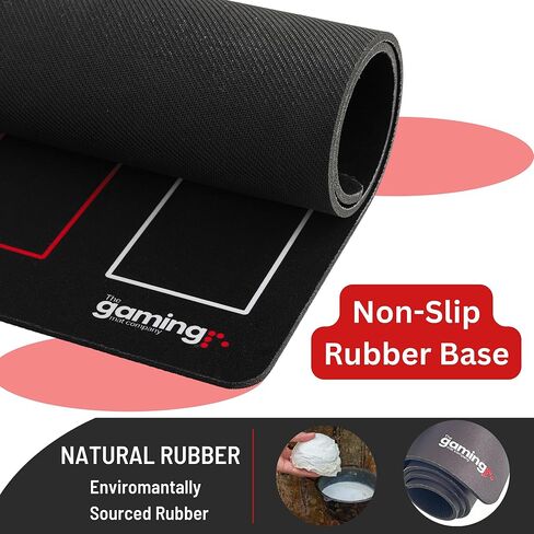 The Gaming Mat Company Compatible YuGiOh Playmat for YuGiOh Cards- Single Player Master 4 with Banish Zone & Side Deck- TCG Board Playmat Gaming Mat- Card Game Playmat- Water Resistant Card Gaming Mat in Kuwait