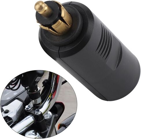 Cigarette Lighter Plug, 12V Motorcycle DIN Male Plugs 12V Cigarette Lighter Adapter Connectors European Cigarette Lighter Plug Adapter for DIN Socket and for BMW motorcycles in Saudi Arabia