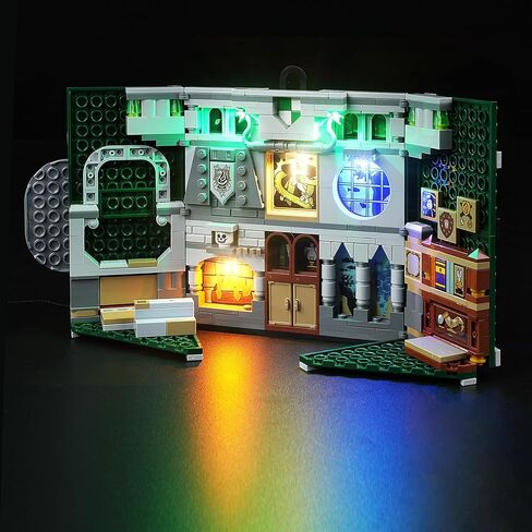 LED Lighting Kit for Lego Harry Potter Slytherin House Banner Building Set, LED Light Compatible with Lego 76410 Building Block Models (Not Include Lego Set) in Saudi Arabia