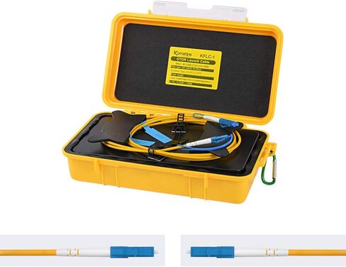 KOMSHINE SingleMode Fiber Optic Patch Jump Cable Box，OTDR Launch Cable Box 500 Meter FC-UPC/FC-UPC in Saudi Arabia