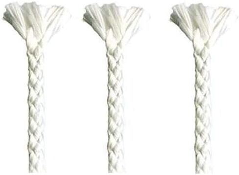 1/16" x 10' Feet Round Fiberglass Wicks Long Life Replacement Torch Wicks Kerosene Oil Lamp Lanterns Wine Bottle Candle (116) (1) 012 in Kuwait