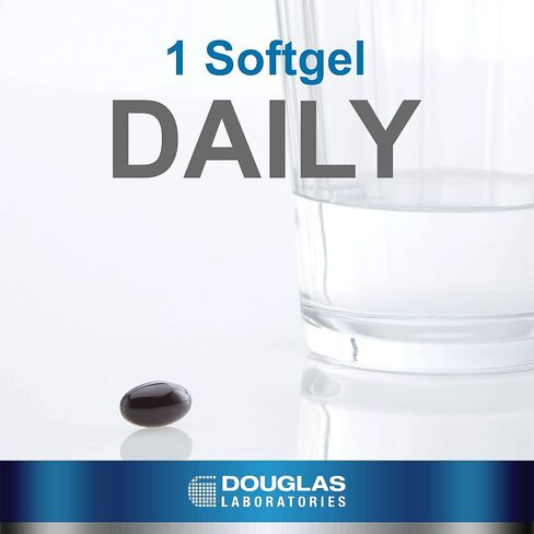Douglas Laboratories Ubiquinol-QH | CoEnzyme Q10 to Support Healthy Aging and Cardiovascular Function | 60 Softgels in Saudi Arabia