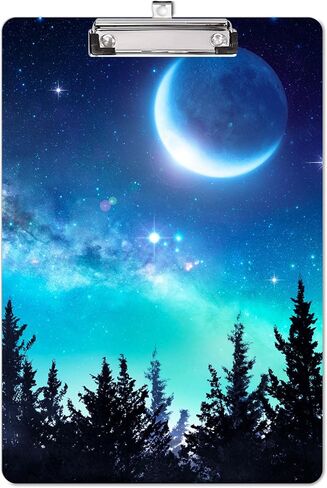 حافظة أزياء، لوحات كتابة مزخرفة بنمط لطيف، لوحة وورد خشبية بتصميم مخصص مع مشبك معدني منخفض الحجم، مقاس A4 قياسي 9 × 12.3 بوصة للمعلم والطالب والمحامي والممرضة، رخام أخضر فاتح in Kuwait