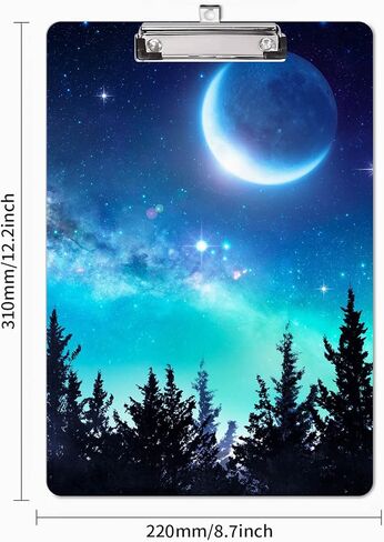 حافظة أزياء، لوحات كتابة مزخرفة بنمط لطيف، لوحة وورد خشبية بتصميم مخصص مع مشبك معدني منخفض الحجم، مقاس A4 قياسي 9 × 12.3 بوصة للمعلم والطالب والمحامي والممرضة، رخام أخضر فاتح in Kuwait