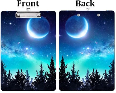 حافظة أزياء، لوحات كتابة مزخرفة بنمط لطيف، لوحة وورد خشبية بتصميم مخصص مع مشبك معدني منخفض الحجم، مقاس A4 قياسي 9 × 12.3 بوصة للمعلم والطالب والمحامي والممرضة، رخام أخضر فاتح in Kuwait