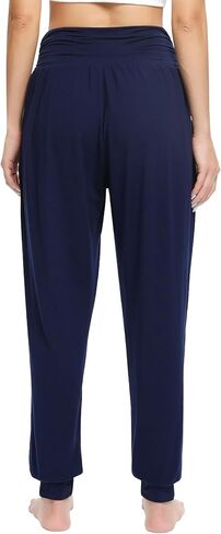 OLIKEME Yoga Joggers for Women High Waisted Workout Stretch Sweatpants with Pockets Comfy Soft Loose Pants in Kuwait