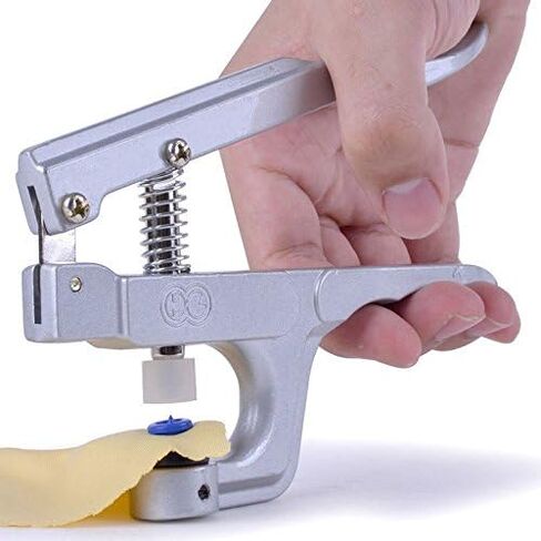 Chiloskit زر السحابة المفاجئة ترصيع كماشة أداة ملاكمة DIY ملابس الطفل الراتنج المفاجئة زر in Kuwait