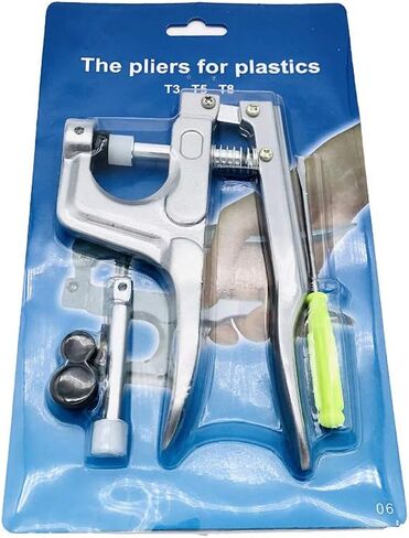 Chiloskit زر السحابة المفاجئة ترصيع كماشة أداة ملاكمة DIY ملابس الطفل الراتنج المفاجئة زر in Kuwait