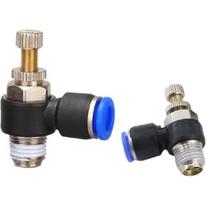 Quick connector speed switch JSC regulating valve throttle valve pneumatic adjustable cylinder SL6/8-01-02-04-M5(SL12-04) in Saudi Arabia