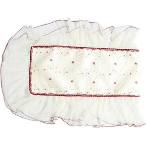 Toyvian Thick Lace Guzheng Cover Anti-slip Design Reusable Floral Guzheng Protector Cloth Universal Musical Instrument Dust Cover in Kuwait