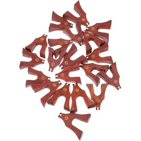 Ciieeo 21 Pcs Guzheng Bridges Set, Natural Rosewood Wooden String Pillars for Guzheng Instrument, Light Brown Musical Accessories for Chinese Zither Playing and Replacement in Kuwait