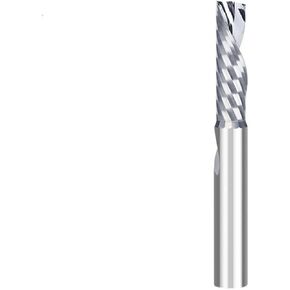 1pcs Single Flute Milling Cutter 3.175/4/5/6/8/10/12mm Shank Tungsten Carbide End Mill Spiral Bit Edged CNC Rotary Bits in Saudi Arabia