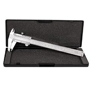 ZLKSKER 0-6 Inch / 15cm Micrometer Vernier Caliper, Stainless Steel Precision Measuring Tool (Inch/Metric), Depth/Inside/Outside/Step Measurement, 0.001" / 0.02mm in Kuwait
