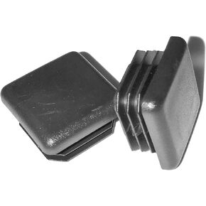 (عبوة من 25) قابس أنابيب بلاستيكي مربع مقاس 7/8 بوصة، (14-20 جيجا - 0.71 بوصة إلى 0.82 بوصة معرف) - إدراج غطاء أنبوب كرسي الأثاث / أنبوب الساق | إدراجات انزلاقية لعمود المبارزة - أغطية نهاية لمعدات اللياقة البدنية | بواسطة SBD in Kuwait