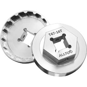 Bicycle Bottom Bracket disassembly Tool, Suitable for Trek Emonda T47, for SRAM Dub T47 16 Tooth Center axle and Other 16T T47 Bicycle Center axle Tools with a Diameter of 52.2mm in Kuwait