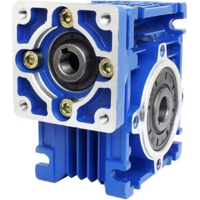 NMRV030 Worm Gear Reducer Speed Ratio 15:1 RV30 NMRV-030 Gearbox for Nema23 Stepper/Servo Motor Shaft(Ratio 40-1) in Kuwait