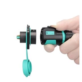 K20 مقاوم للماء الطيران والمقبس 2-3-4 الأساسية 5-7-9P دبوس موصل الطاقة في الهواء الطلق السريع (7 الأساسية التوصيل B7 مربع المقبس 12A250V) in Kuwait