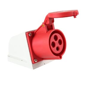 الصناعية والمقبس 4 الأساسية 16A لرسو السفن الطيران مقاوم للماء والغبار موصل غير مقاوم للانفجار طاقة ثلاثية الطور (مقبس مثبت على السطح) in Kuwait