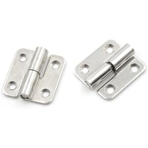 Stainless Steel Loose Leaf Detachable Door Split Vintage Hinges Stay Flush Overlay 1Pcs(Left) in Kuwait
