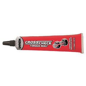 Dykem 83316 Cross Check عزم الدوران ختم مؤشر مقاوم للتلاعب، أنبوب أحمر 1oz in Kuwait