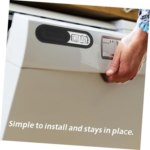 علامة منظف غسالة الأطباق Alipis، أرقام مغناطيسية، ديكور المطبخ، ملحقات غرفة الغسيل in Kuwait