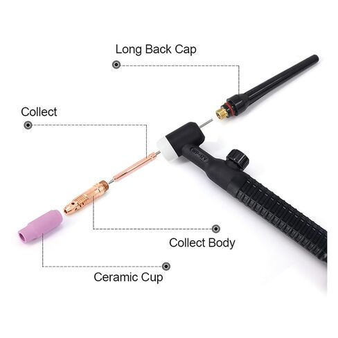 Torch газовая горелка 4M Welding Soldering Accessories Gun for Welder Machine tig Welding Accessories in Saudi Arabia
