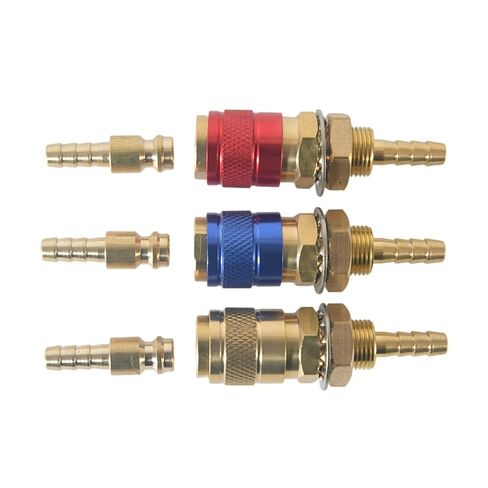 Water Cooled Gas Adapter Quick Connector Fitting Welding Torch Plug tig Welding Accessories in Saudi Arabia