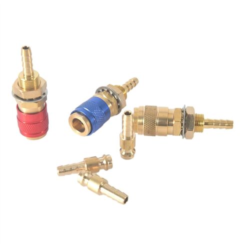 محول الغاز المبرد بالماء تركيب موصل سريع شعلة لحام التوصيل ملحقات لحام tig in Kuwait