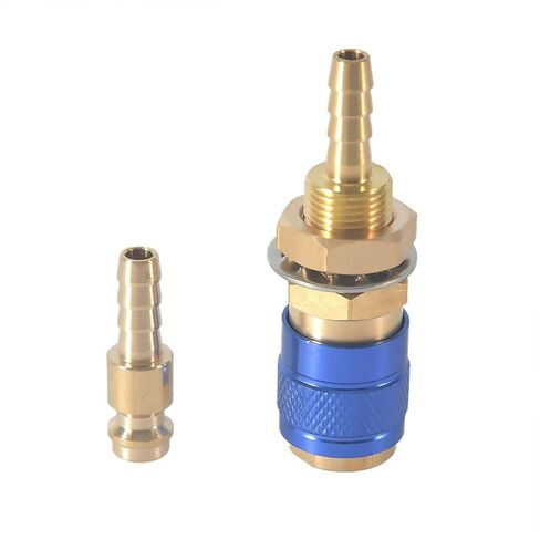 Water Cooled Gas Adapter Quick Connector Fitting Welding Torch Plug tig Welding Accessories in Saudi Arabia