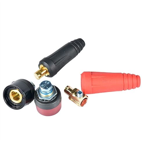 TIG Welding Cable Panel Connector Accessory Plug Socket Machine Quick Fitting DJK 10-25/35-50/50-70 tig Welding Accessories in Saudi Arabia