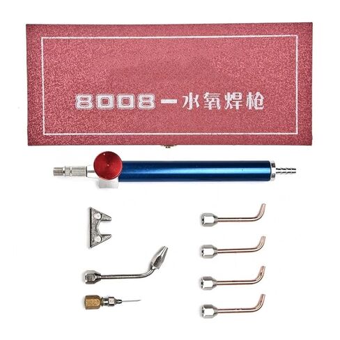 Tool Water Oxygen Welding Torch with 5 Tips Jewelry Hydrogen Equipment tig Welding Accessories in Saudi Arabia