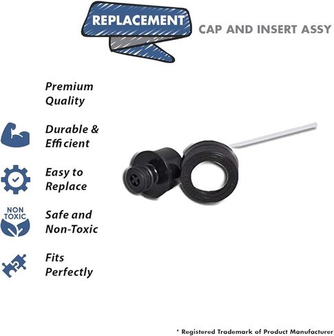 Replacement Part For Bissell 1400 Little Green Pro Vacuum Cleaner Cap And Insert Assembly # compare to part 2035014 in Saudi Arabia