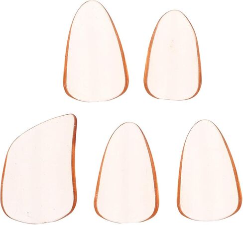 Toyvian 5pcs Large Guzheng Finger Picks Nail Covers for Guzheng Practice Fingertip Protection String Instrument Fake Nails in Kuwait