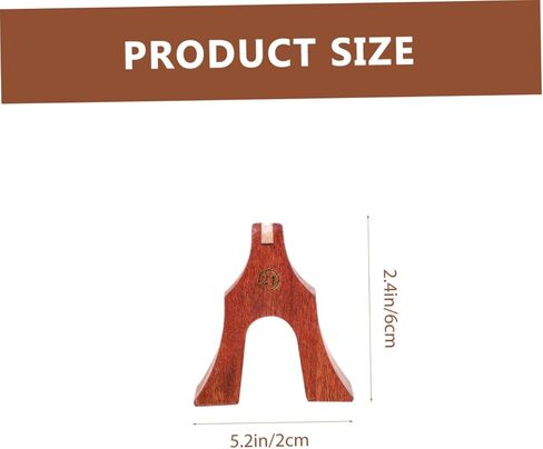 Ciieeo 21 Pcs Guzheng Bridges Set, Natural Rosewood Wooden String Pillars for Guzheng Instrument, Light Brown Musical Accessories for Chinese Zither Playing and Replacement in Kuwait