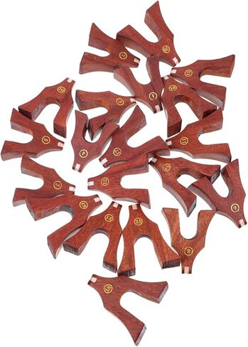 VICASKY 21pcs Wooden Guzheng Bridges Set Natural Rosewood Guzheng Support Pillars for Accessories Reusable Light Brown Bridge Replacement for Folk Instrument in Kuwait