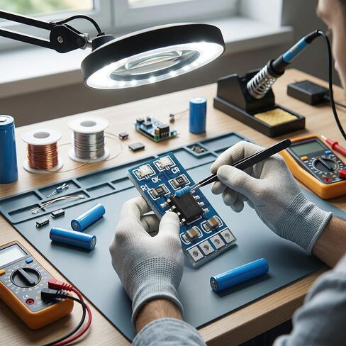 وحدة Fafeicy الشمسية، 1A 4.4-6.5V مدخل 4.2V مخرج LiPo Li-ion شاحن بطارية ليثيوم MPPT وحدة تحكم بالطاقة الشمسية (بدون دبوس)، وحدة in Saudi Arabia